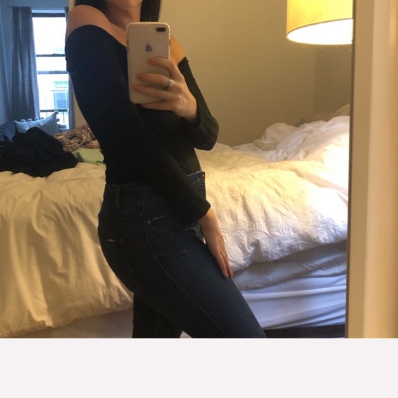 LF off the shoulder body suit - Picture 3 of 5